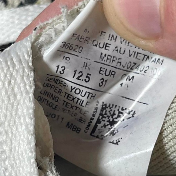 Converse Chuck Low Cheetah Print Size 13Y - Picture 4 of 4